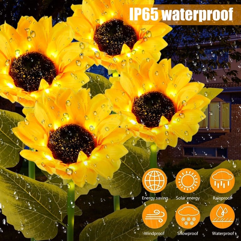 30" Solar Sunflower Reusables And More